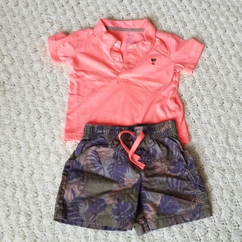 Carter's tropical outfit